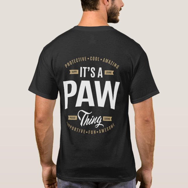 Camiseta Es una cosa de pata (Reverso)
