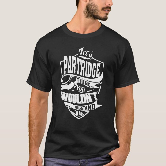 Camiseta Es una cosa de PERDIZ (Anverso)