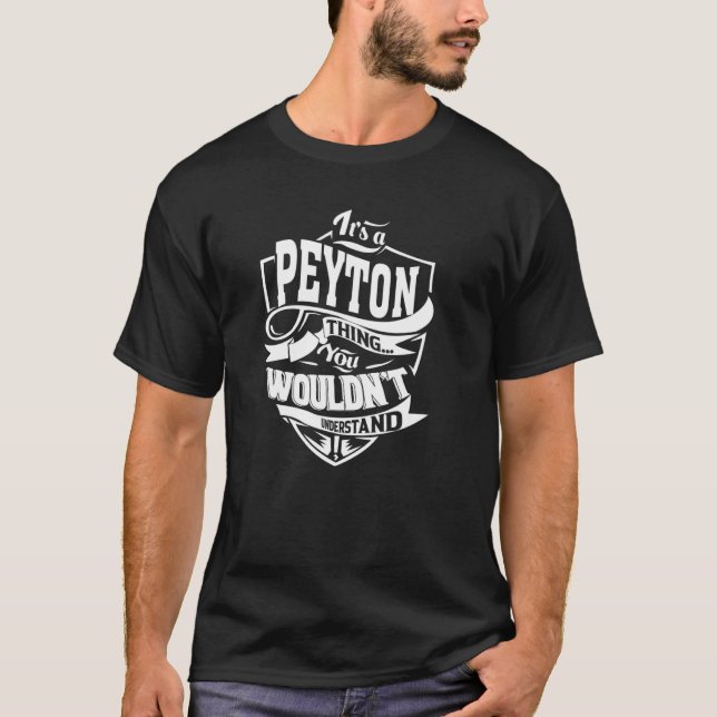 Camiseta Es una cosa de PEYTON (Anverso)