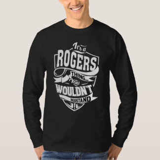 Camiseta Es una cosa de Rogers