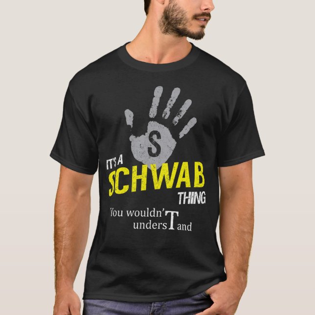 Camiseta Es una cosa de SCHWAB que no entenderías (Anverso)