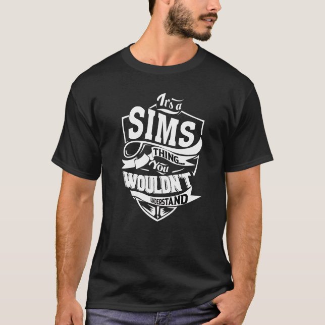 Camiseta Es una cosa de Sims (Anverso)