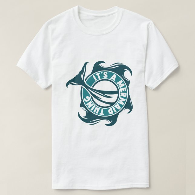 Camiseta Es una Cosa de Sirena (Diseño del anverso)