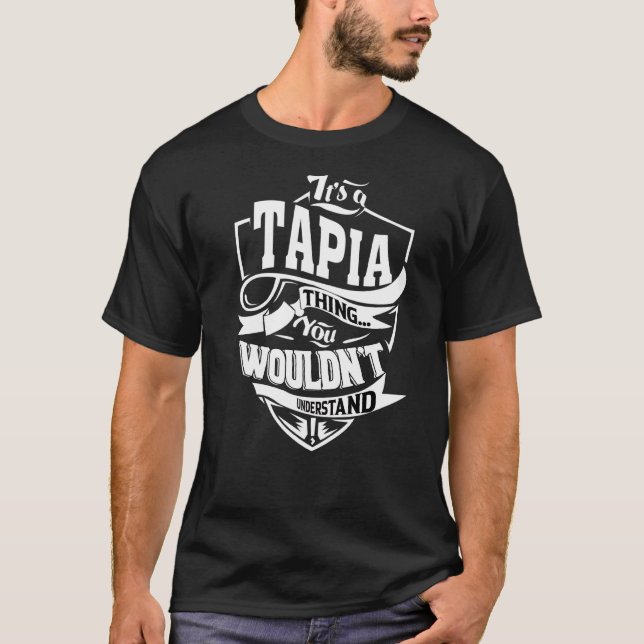 Camiseta Es una cosa de Tapia (Anverso)