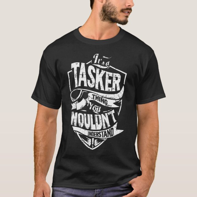 Camiseta Es una cosa de TASKER (Anverso)