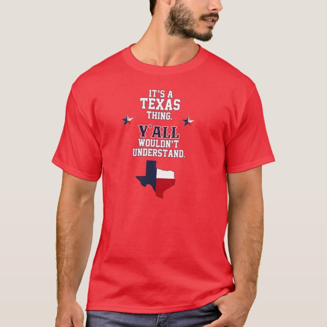 Camiseta Es una cosa de Tejas (Anverso)