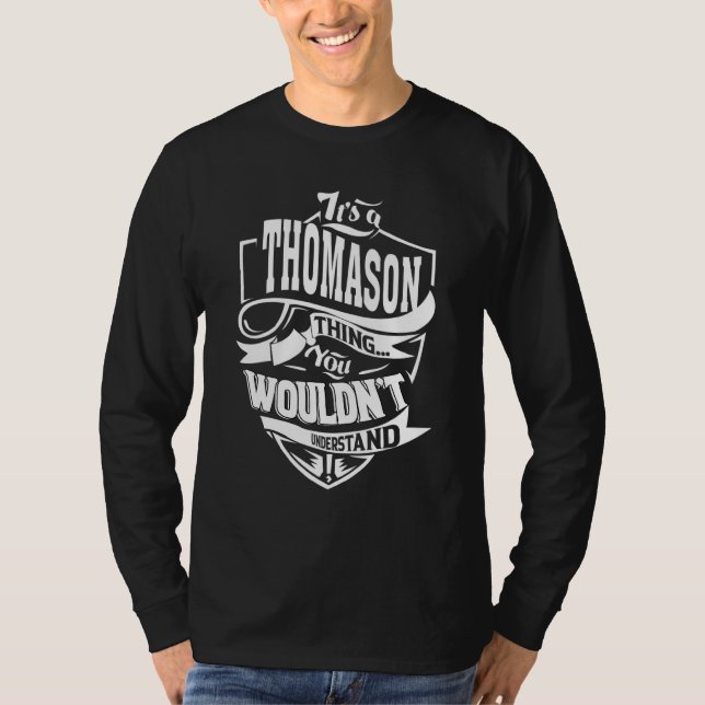 Camiseta Es Una Cosa De Thomason (Anverso)