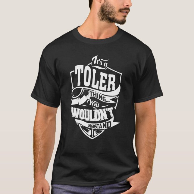 Camiseta Es una cosa de TOLER (Anverso)