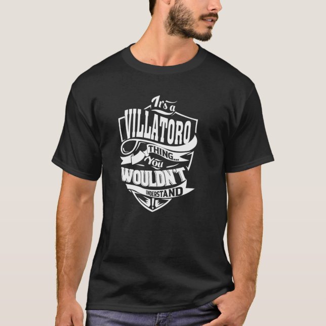Camiseta Es una cosa de VILLATORO (Anverso)