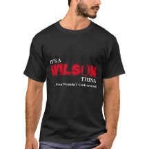¡Es una cosa de WILSON!!