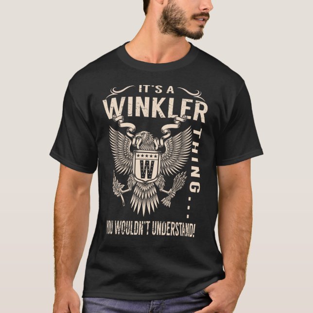 Camiseta Es una cosa de WINKLER que no entenderías (Anverso)