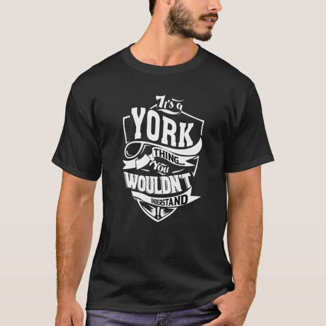 Camiseta Es una cosa de York (Anverso)