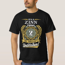 Camiseta Es Una Cosa De Zinn Que No Podrías Entender