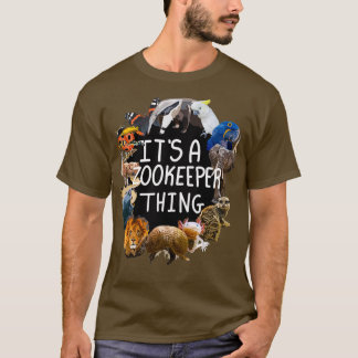 Camiseta Es una cosa de Zookeeper