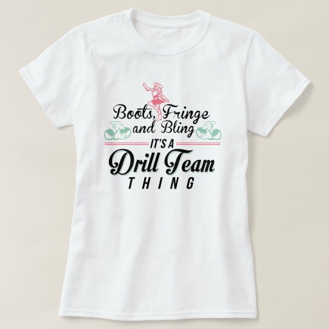 Camiseta Es una cosa del equipo de perforación (Diseño del anverso)