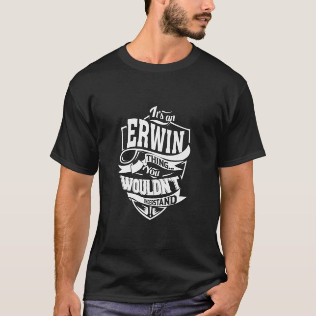 Camiseta Es Una Cosa Erwin (Anverso)
