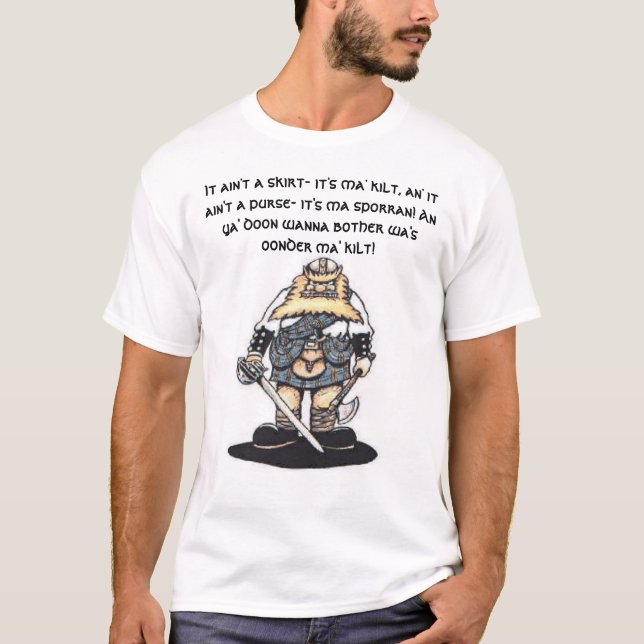 Camiseta Es una cosa gaélica… (Anverso)