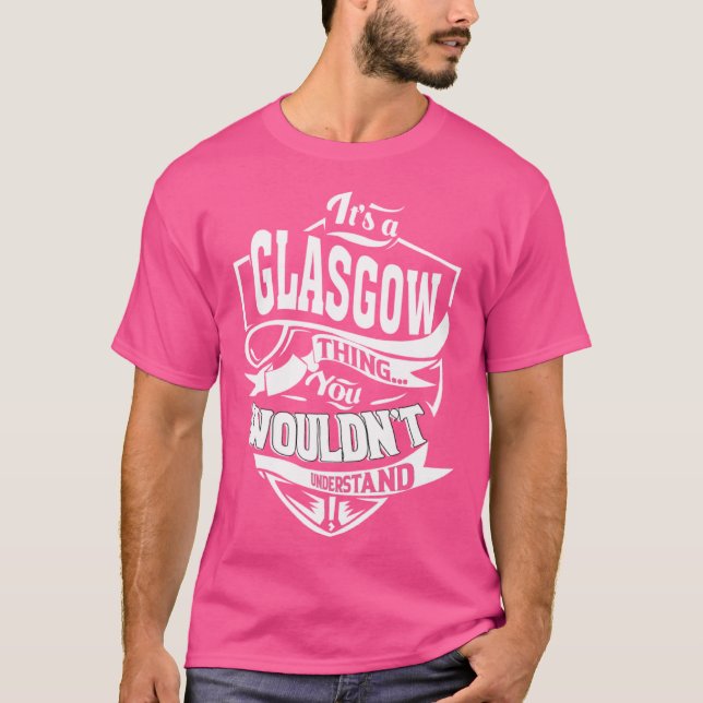 Camiseta Es una cosa GLASGOW (Anverso)