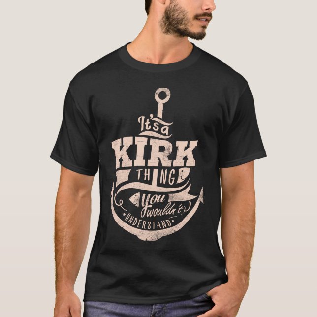 Camiseta Es una cosa KIRK, no lo entenderías (Anverso)
