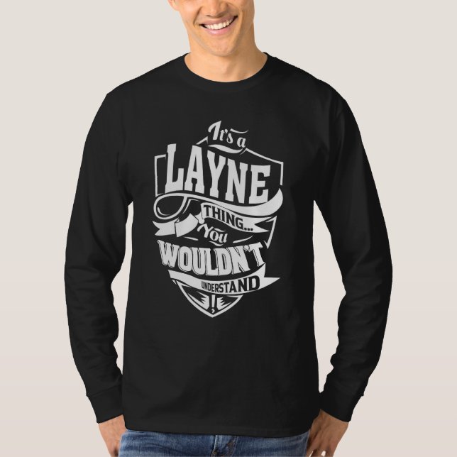 Camiseta Es una cosa LAYNE (Anverso)