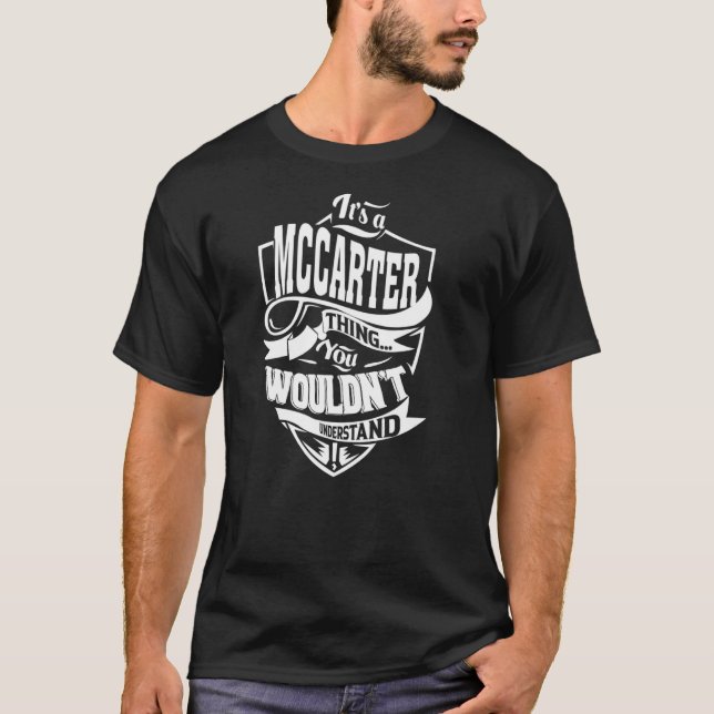 Camiseta Es una cosa MCCARTER (Anverso)