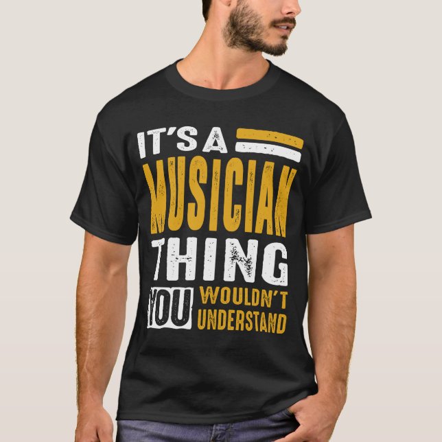 Camiseta Es una cosa musical (Anverso)