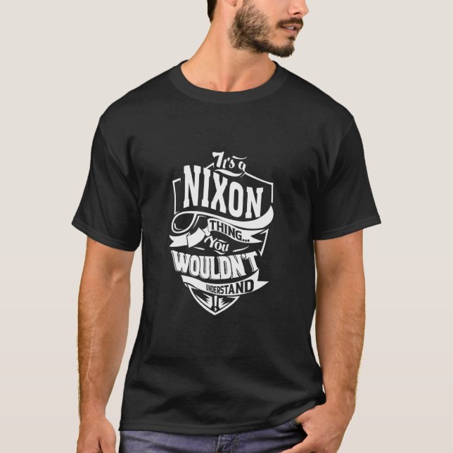 Camiseta Es una cosa Nixon (Anverso)