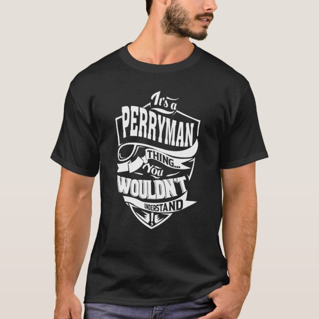 Camiseta Es una cosa PERRYMAN (Anverso)