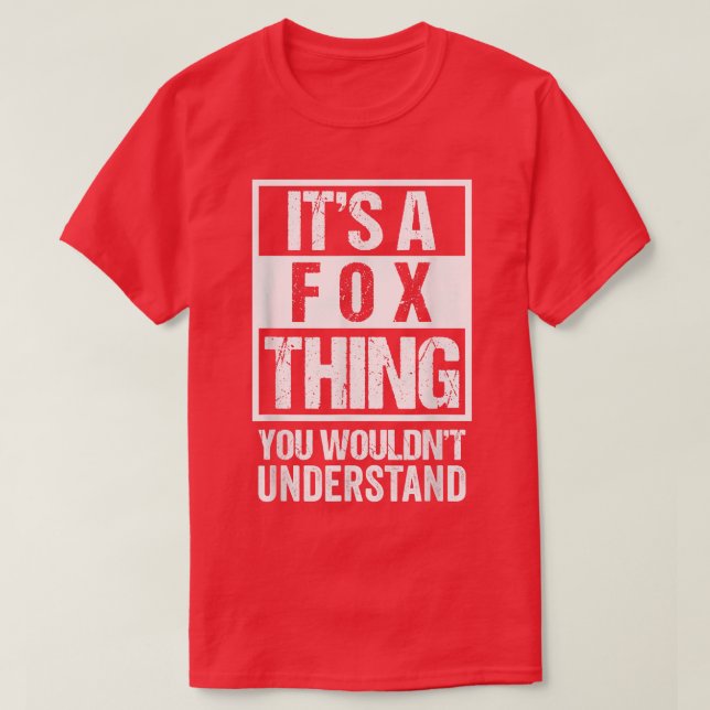 Camiseta Es Una Cosa Que No Entiendes El Nombre De La Famil (Diseño del anverso)
