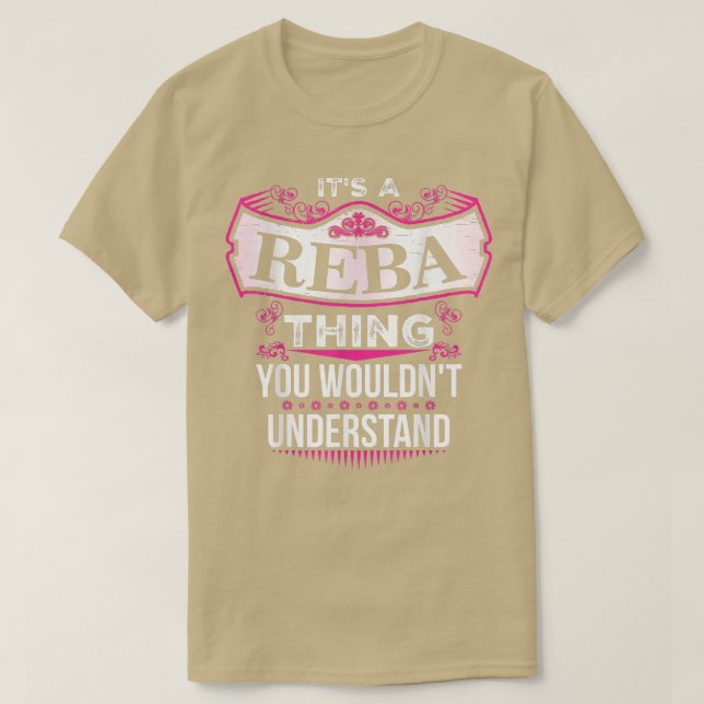 Camiseta Es una cosa REBA que no entenderías de V2 T-Shi (Diseño del anverso)
