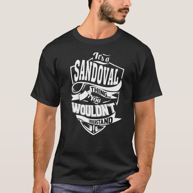 Camiseta Es una cosa sandoval (Anverso)