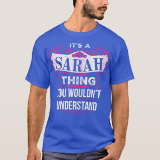 Camiseta Es una cosa SARAH que no entenderías V2