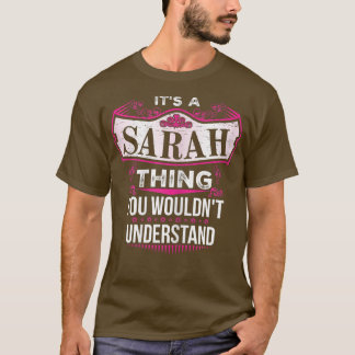 Camiseta Es una cosa SARAH que no entenderías V2 T-Sh