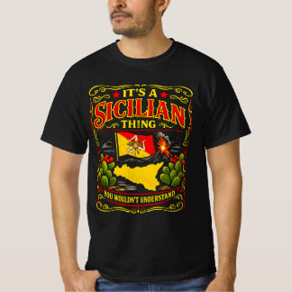 Camiseta Es una Cosa Siciliana que No Entenderías