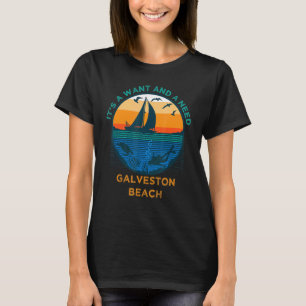 Camiseta Es una experiencia divertida en la playa de Galves