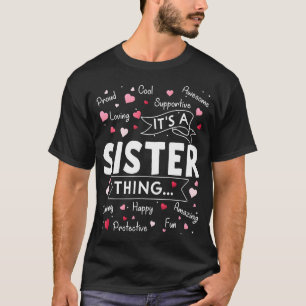 Camiseta Es Una Hermana Cosa Divertida Que Dice Una Hermana
