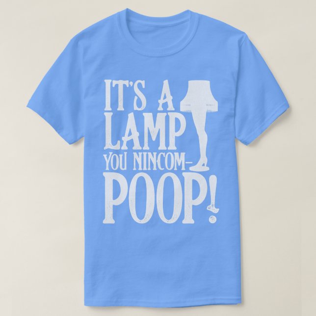 Camiseta Es una lámpara de Nincompoop (Diseño del anverso)