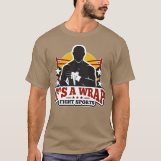 Camiseta Es una lucha de envoltura amigo de los deportes
