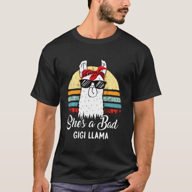 Camiseta Es una mala llamada gigi a mamá mamá abuela (Anverso)
