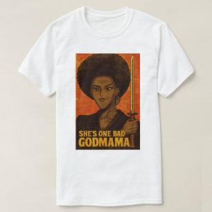 CAMISETA ES UNA MALA POSTER DE PELÍCULA DE GODMAMA