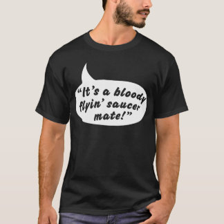 Camiseta Es Una Mata Sangrienta De Saucer.