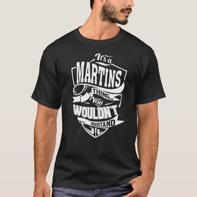 Camiseta Es una prima de regalos de cosas de MARTINS (Anverso)