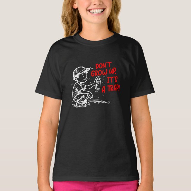 Camiseta Es una trampa (Anverso)