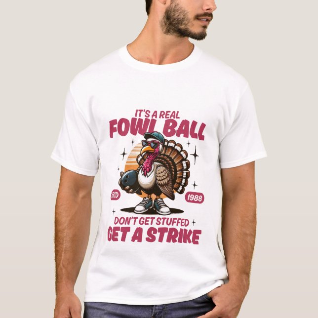 Camiseta Es una verdadera pelota de aves (Anverso)