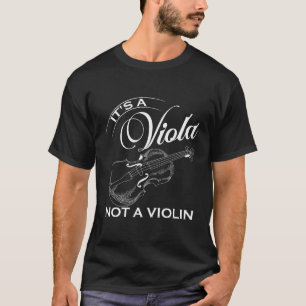 Camiseta Es Una Viola, No Un Concierto Violinista De Hood.