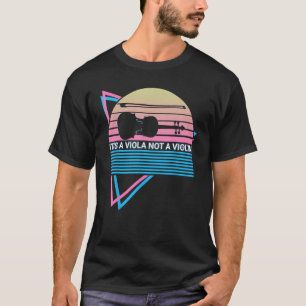Camiseta Es una viola, no un instrumento violinista violini