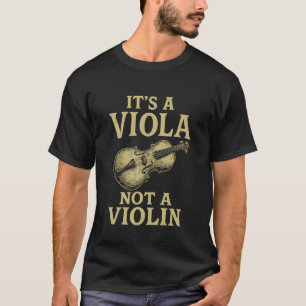 Camiseta Es una viola no un violín