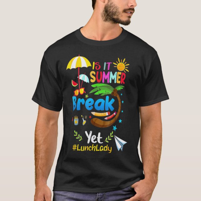 Camiseta ¿Es vacaciones de verano? (Anverso)