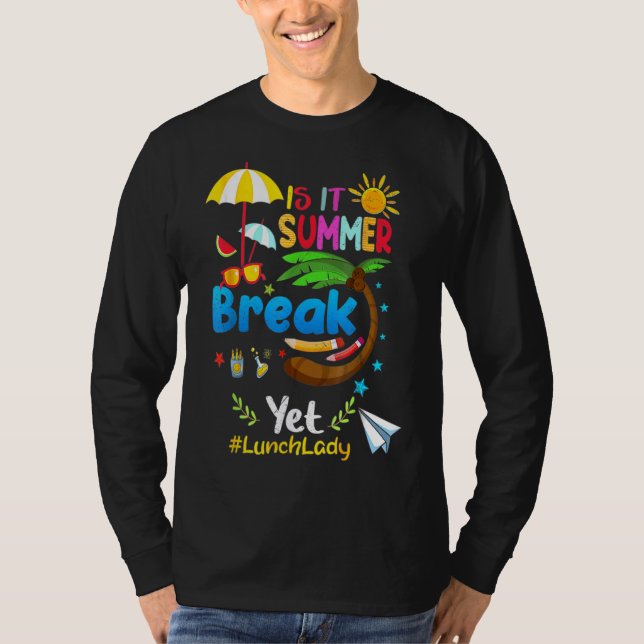 Camiseta ¿Es vacaciones de verano? (Anverso)