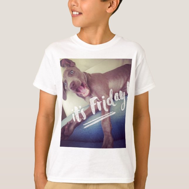 Camiseta ¡Es viernes! (Anverso)